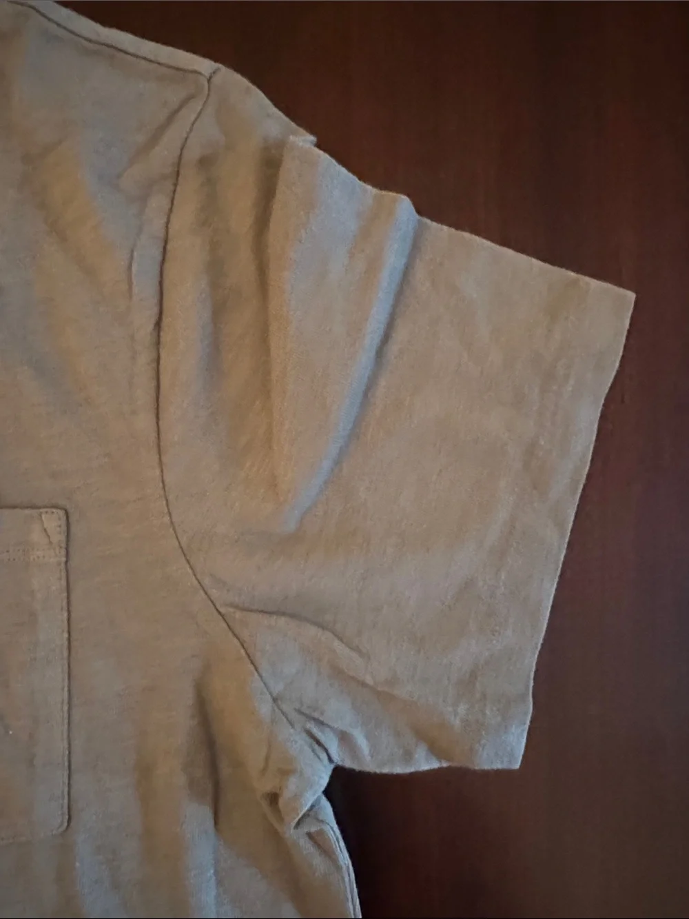 J. Crew Men’s Crewneck Pocket Tee in Olive